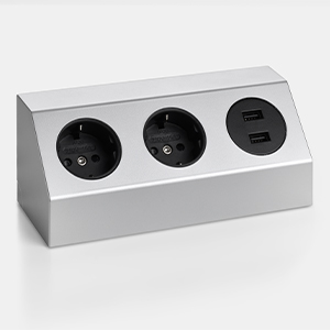 Double Socket with USB